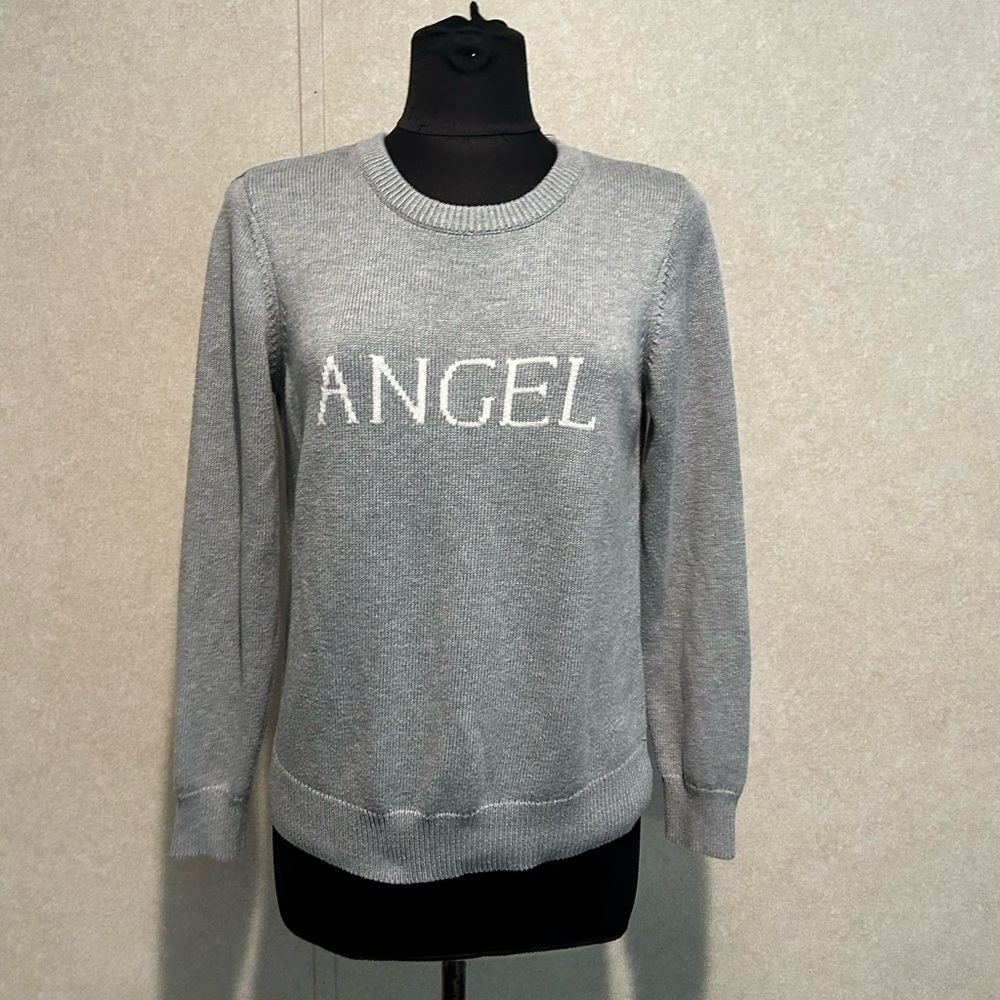 Victoria’s Secret Gray Angel Sweater Large